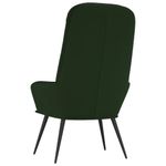 Casa si Gradina - Mobilier - Scaune si fotolii - Fotolii - Fotoliu de relaxare, verde inchis, catifea - Infinity.ro