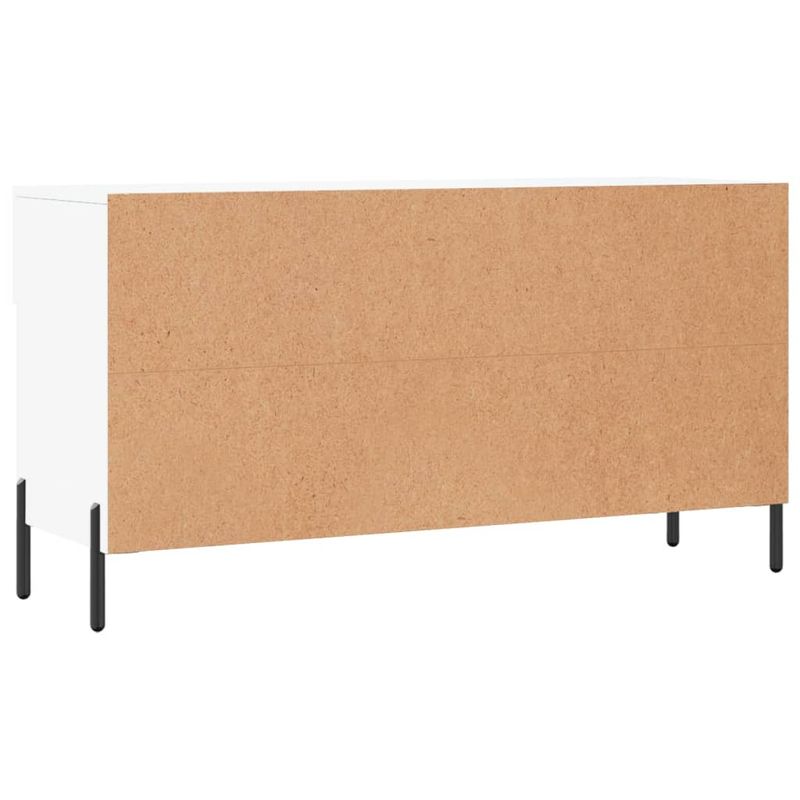 Casa si Gradina - Mobilier - Organizare si depozitare - Organizator incaltaminte - Banca de pantofi, alb, 102x35x55 cm, lemn prelucrat - Infinity.ro