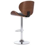 Casa si Gradina - Mobilier - Scaune si fotolii - Scaune - Scaun de bar, gri, material textil - Infinity.ro