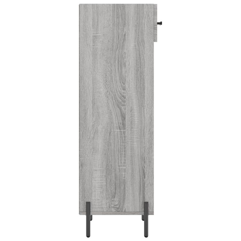 Casa si Gradina - Mobilier - Dulapuri si sifoniere - Dulapuri pantofi - Pantofar, gri sonoma, 30x35x105 cm, lemn compozit - Infinity.ro