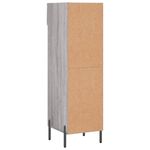 Casa si Gradina - Mobilier - Dulapuri si sifoniere - Dulapuri pantofi - Pantofar, gri sonoma, 30x35x105 cm, lemn compozit - Infinity.ro