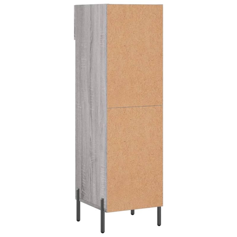 Casa si Gradina - Mobilier - Dulapuri si sifoniere - Dulapuri pantofi - Pantofar, gri sonoma, 30x35x105 cm, lemn compozit - Infinity.ro