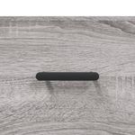Casa si Gradina - Mobilier - Dulapuri si sifoniere - Dulapuri pantofi - Pantofar, gri sonoma, 30x35x105 cm, lemn compozit - Infinity.ro