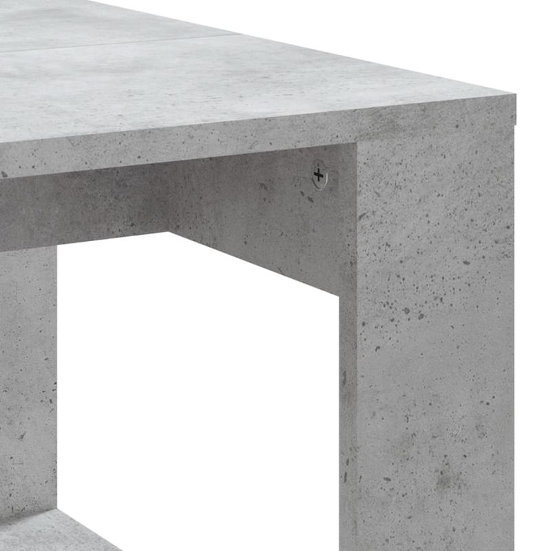 Casa si Gradina - Mobilier - Mese si birouri - Masute de cafea - Masuta de cafea, gri beton, 102x50x35 cm, lemn prelucrat - Infinity.ro