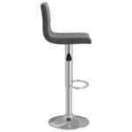 Casa si Gradina - Mobilier - Scaune si fotolii - Scaune - Scaune de bar, 2 buc., gri inchis, catifea - Infinity.ro