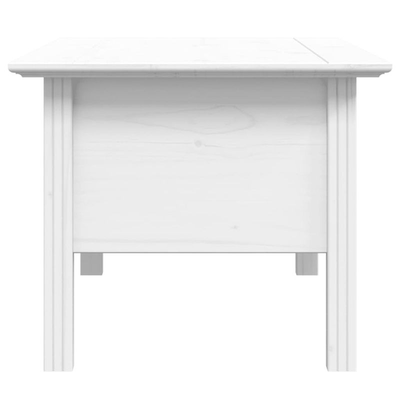 Casa si Gradina - Mobilier - Mese si birouri - Masute de cafea - Masuta de cafea BODO, alb, 100x55x45 cm, lemn masiv de pin - Infinity.ro