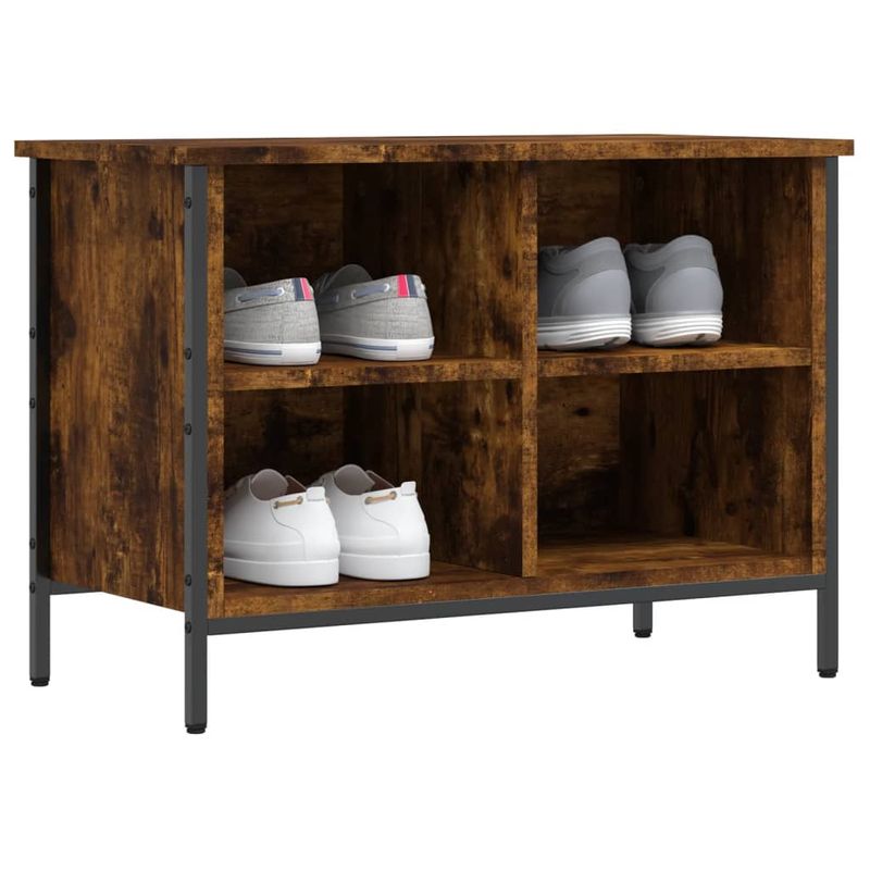 Casa si Gradina - Mobilier - Organizare si depozitare - Organizator incaltaminte - Pantofar, stejar fumuriu, 69x35x50 cm, lemn compozit - Infinity.ro
