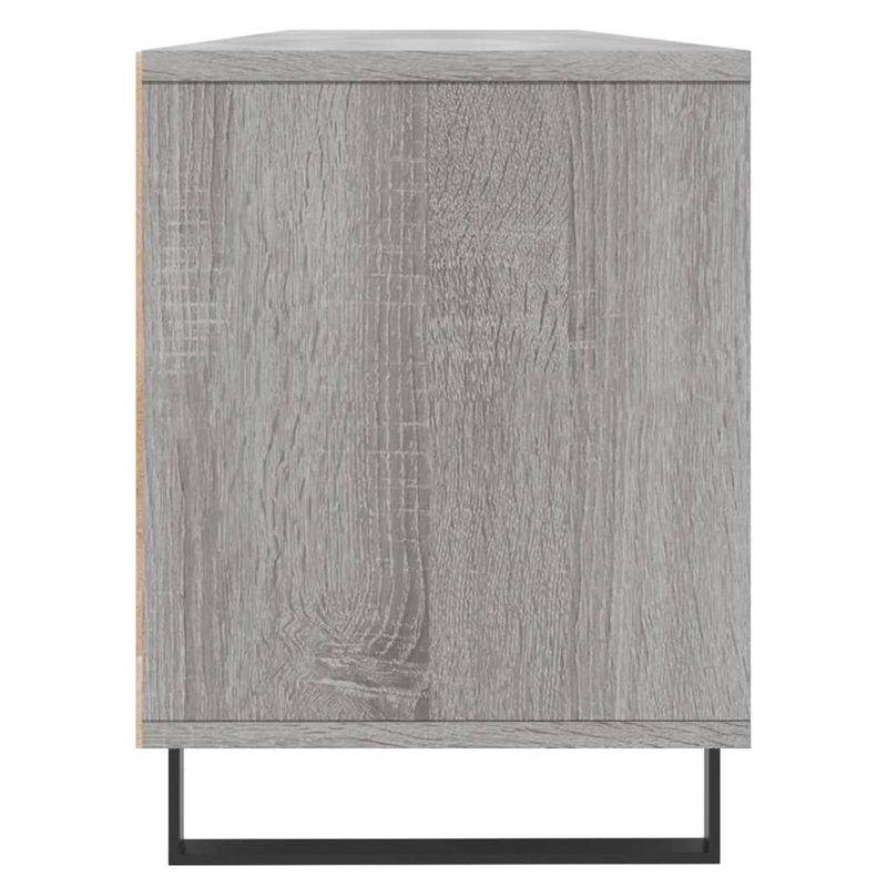 Casa si Gradina - Mobilier - Comode si corpuri - Comode - Comoda TV, gri sonoma, 150x30x44,5 cm, lemn prelucrat - Infinity.ro