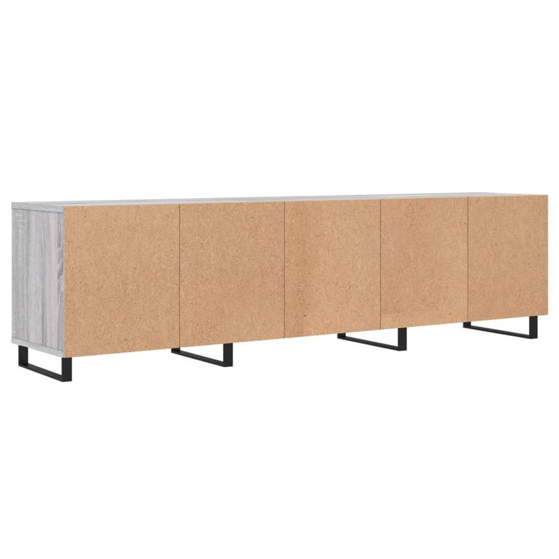 Casa si Gradina - Mobilier - Comode si corpuri - Comode - Comoda TV, gri sonoma, 150x30x44,5 cm, lemn prelucrat - Infinity.ro