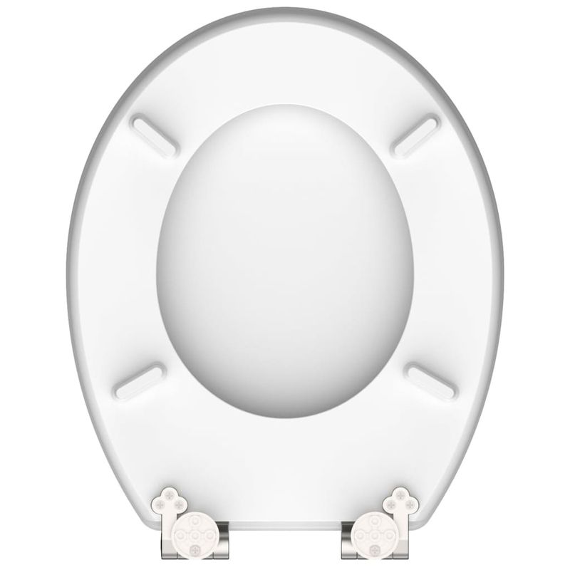 Casa si Gradina - Sanitare - Obiecte sanitare - Vase de toaleta - SCHUTTE Scaun toaleta OASIS cu inchidere silentioasa extralucios MDF - Infinity.ro