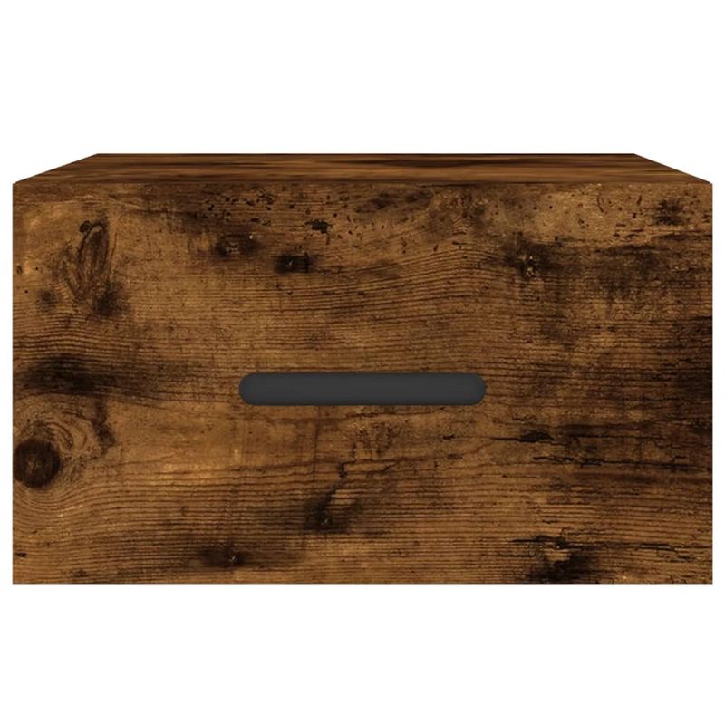 Casa si Gradina - Mobilier - Comode si corpuri - Noptiere - Noptiere de perete, 2 buc., stejar afumat, 35x35x20 cm - Infinity.ro