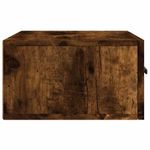 Casa si Gradina - Mobilier - Comode si corpuri - Noptiere - Noptiere de perete, 2 buc., stejar afumat, 35x35x20 cm - Infinity.ro