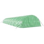 Casa si Gradina - Gradinarit si plante - Sere si solarii - Sera cu cadru din otel, verde, 90 m², 18x5x2,3 m - Infinity.ro