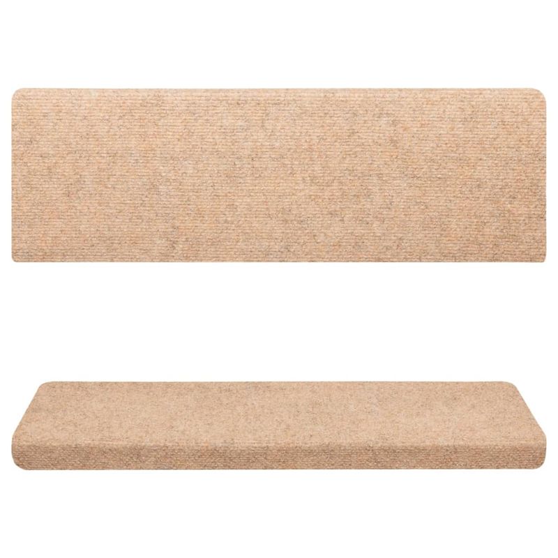 Casa si Gradina - Textile si covoare - Covoare - Covoare casa - Covorase scari, 5 buc., maro, 65x21x4 cm, cusatura punch - Infinity.ro