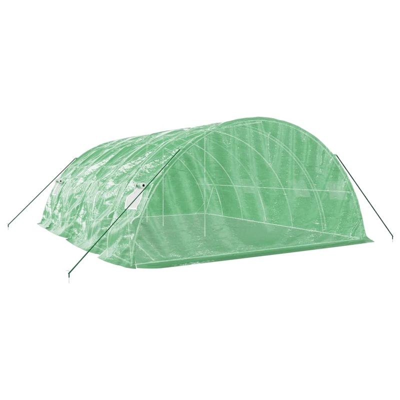 Casa si Gradina - Gradinarit si plante - Sere si solarii - Sera cu cadru din otel, verde, 30 m², 6x5x2,3 m - Infinity.ro