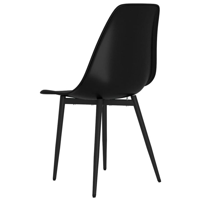 Casa si Gradina - Mobilier - Scaune si fotolii - Scaune - Scaune de bucatarie, 2 buc., negru, PP - Infinity.ro