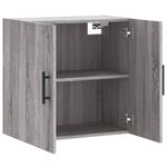 Casa si Gradina - Mobilier - Dulapuri si sifoniere - Dulapuri - Dulap de perete, gri sonoma, 60x31x60 cm, lemn compozit - Infinity.ro