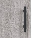 Casa si Gradina - Mobilier - Dulapuri si sifoniere - Dulapuri - Dulap de perete, gri sonoma, 60x31x60 cm, lemn compozit - Infinity.ro