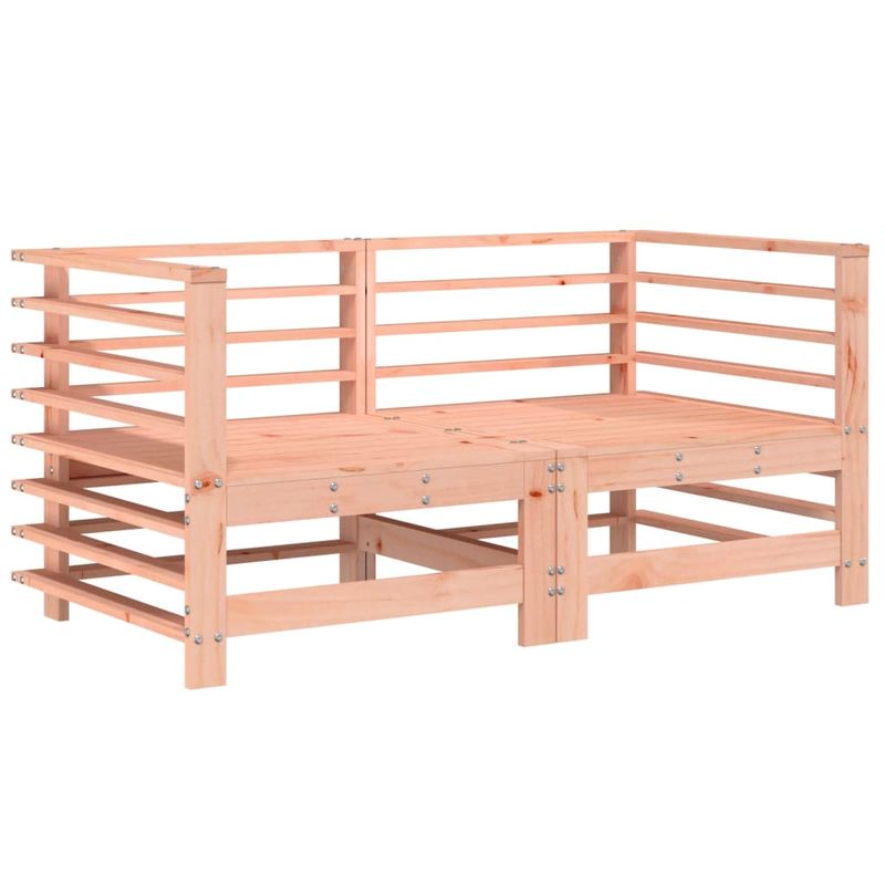 Casa si Gradina - Gradina si terasa - Mobilier exterior - Canapele si fotolii gradina - Canapele coltar cu perne, 2 buc., lemn masiv de pin - Infinity.ro