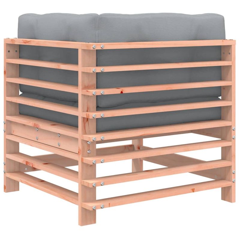 Casa si Gradina - Gradina si terasa - Mobilier exterior - Canapele si fotolii gradina - Canapele coltar cu perne, 2 buc., lemn masiv de pin - Infinity.ro