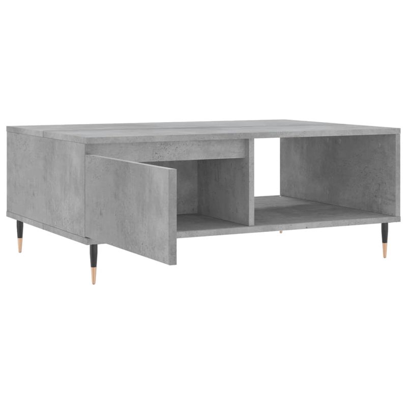 Casa si Gradina - Mobilier - Mese si birouri - Masute de cafea - Masa de cafea, gri beton, 90x60x35 cm, lemn compozit - Infinity.ro