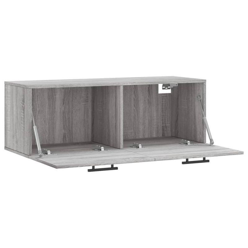 Casa si Gradina - Mobilier - Dulapuri si sifoniere - Dulapuri - Dulap de perete, gri sonoma, 100x36,5x35 cm, lemn prelucrat - Infinity.ro