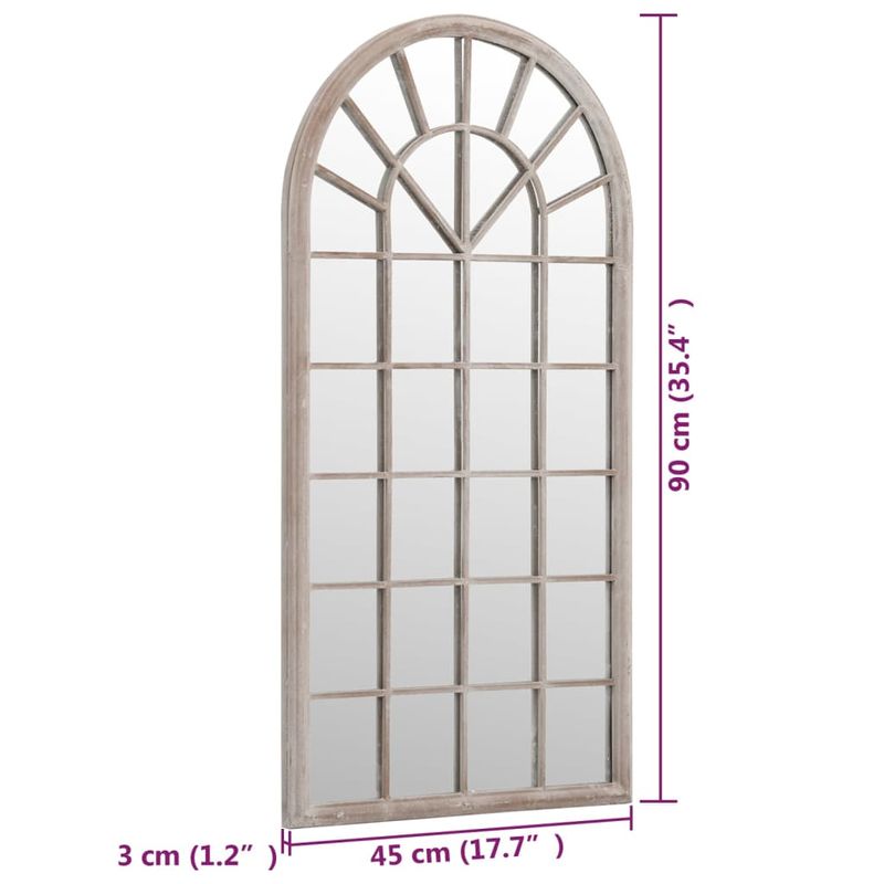 Casa si Gradina - Decoratiuni - Oglinzi - Oglinda,nisip, 90x45 cm,fier, pentru utilizare in interior - Infinity.ro