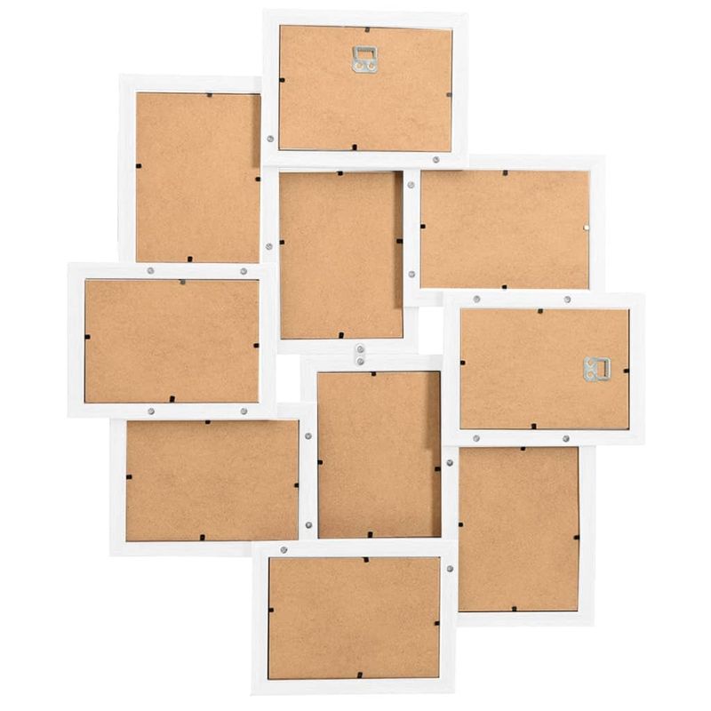 Market - Cadouri - Rame si albume foto - Rama foto colaj, alb, 10 x foto (10x15 cm), MDF - Infinity.ro