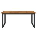 Casa si Gradina - Gradina si terasa - Mobilier exterior - Mese gradina - Masa gradina picioare forma de U 180x90x75 cm lemn masiv acacia - Infinity.ro