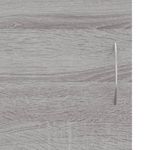 Casa si Gradina - Mobilier - Comode si corpuri - Comode - Dulap TV, gri sonoma, 102x30x37,5 cm, lemn prelucrat - Infinity.ro