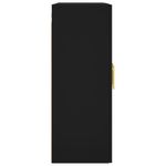 Casa si Gradina - Mobilier - Comode si corpuri - Comode - Dulap cu montaj pe perete, negru, 69,5x34x90 cm - Infinity.ro