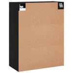Casa si Gradina - Mobilier - Comode si corpuri - Comode - Dulap cu montaj pe perete, negru, 69,5x34x90 cm - Infinity.ro