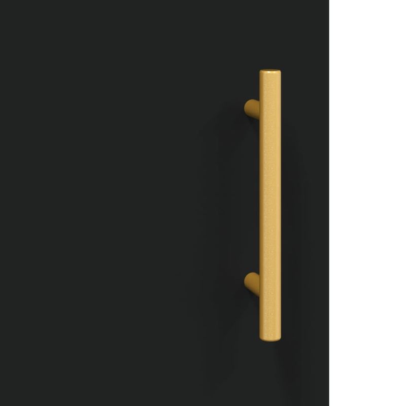 Casa si Gradina - Mobilier - Comode si corpuri - Comode - Dulap cu montaj pe perete, negru, 69,5x34x90 cm - Infinity.ro