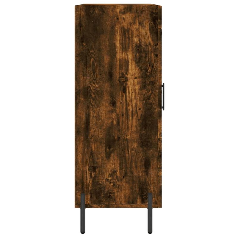 Casa si Gradina - Mobilier - Comode si corpuri - Comode - Servanta, stejar fumuriu, 69,5x34x90 cm, lemn compozit - Infinity.ro