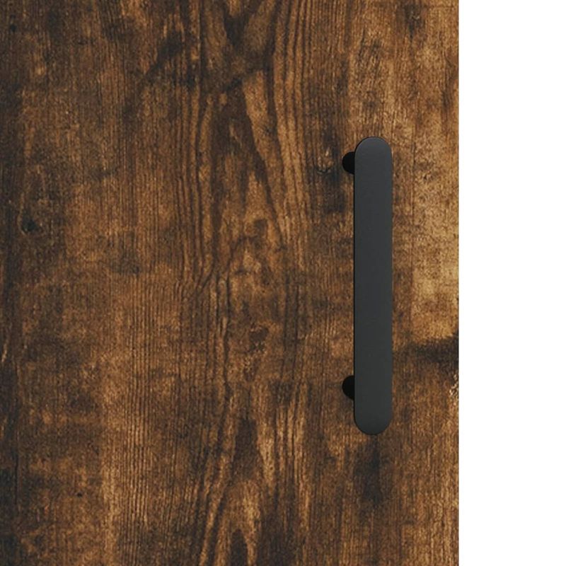 Casa si Gradina - Mobilier - Comode si corpuri - Comode - Servanta, stejar fumuriu, 69,5x34x90 cm, lemn compozit - Infinity.ro