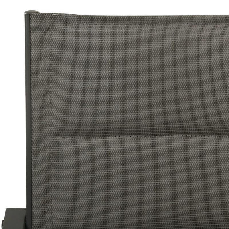 Casa si Gradina - Gradina si terasa - Mobilier exterior - Seturi mobila gradina - Set mobilier de gradina, 3 piese, negru, textilena si otel - Infinity.ro