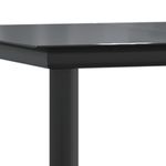 Casa si Gradina - Gradina si terasa - Mobilier exterior - Seturi mobila gradina - Set mobilier de gradina, 3 piese, negru, textilena si otel - Infinity.ro