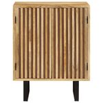 Casa si Gradina - Mobilier - Comode si corpuri - Comode - Servanta cu 2 usi, 55x35x70 cm, lemn masiv de mango - Infinity.ro