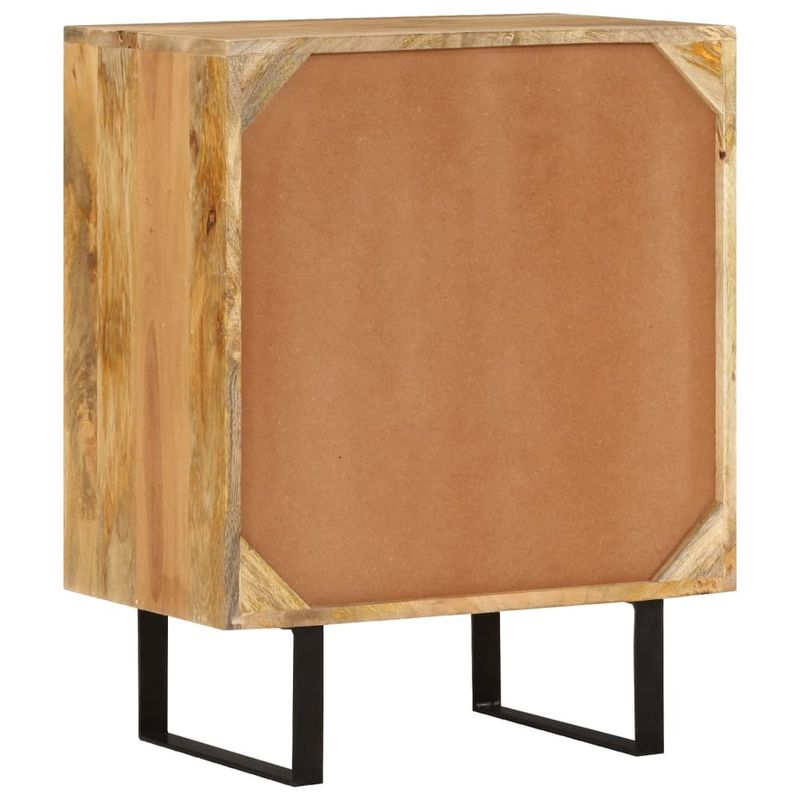 Casa si Gradina - Mobilier - Comode si corpuri - Comode - Servanta cu 2 usi, 55x35x70 cm, lemn masiv de mango - Infinity.ro