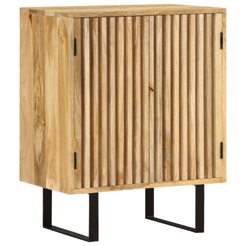Casa si Gradina - Mobilier - Comode si corpuri - Comode - Servanta cu 2 usi, 55x35x70 cm, lemn masiv de mango - Infinity.ro