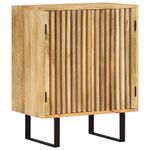 Casa si Gradina - Mobilier - Comode si corpuri - Comode - Servanta cu 2 usi, 55x35x70 cm, lemn masiv de mango - Infinity.ro