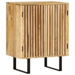 Casa si Gradina - Mobilier - Comode si corpuri - Comode - Servanta cu 2 usi, 55x35x70 cm, lemn masiv de mango - Infinity.ro