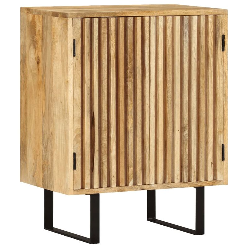 Casa si Gradina - Mobilier - Comode si corpuri - Comode - Servanta cu 2 usi, 55x35x70 cm, lemn masiv de mango - Infinity.ro