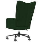 Casa si Gradina - Mobilier - Scaune si fotolii - Fotolii - Fotoliu de relaxare, verde inchis, catifea - Infinity.ro