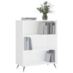 Casa si Gradina - Mobilier - Biblioteci si rafturi - Biblioteci - Biblioteca, alba, 69,5x32,5x90 cm, lemn compozit - Infinity.ro