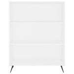 Casa si Gradina - Mobilier - Biblioteci si rafturi - Biblioteci - Biblioteca, alba, 69,5x32,5x90 cm, lemn compozit - Infinity.ro