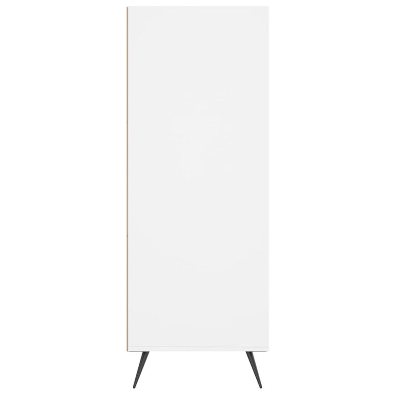 Casa si Gradina - Mobilier - Biblioteci si rafturi - Biblioteci - Biblioteca, alba, 69,5x32,5x90 cm, lemn compozit - Infinity.ro