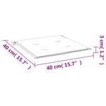 Casa si Gradina - Textile si covoare - Perne si pilote - Perne decorative - Perne scaun de gradina, 4 buc., multicolor, 40x40x3 cm, textil - Infinity.ro