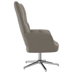 Casa si Gradina - Mobilier - Scaune si fotolii - Fotolii - Fotoliu de relaxare, gri deschis, catifea - Infinity.ro