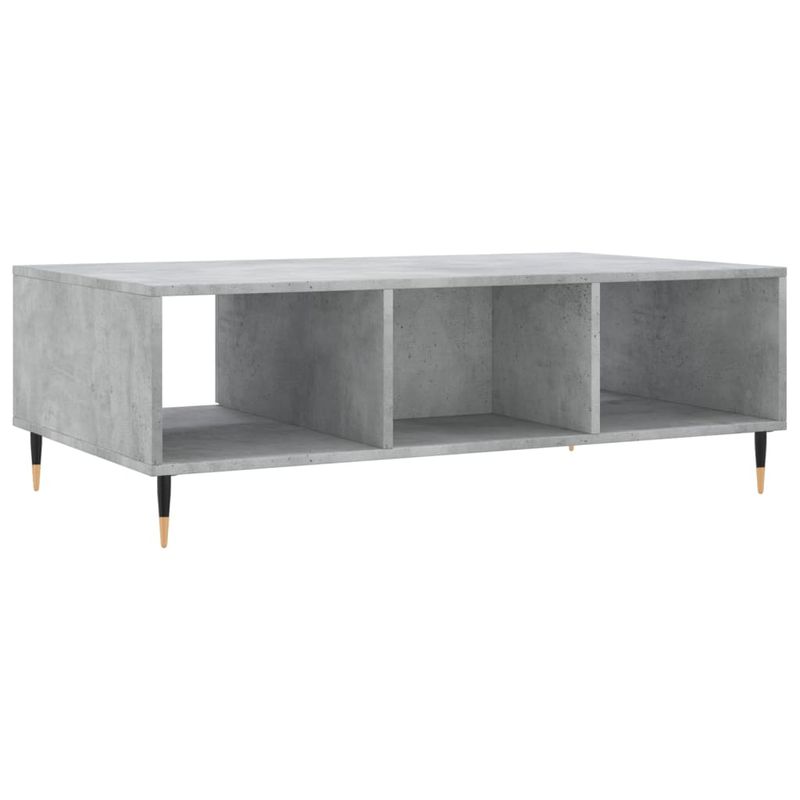 Casa si Gradina - Mobilier - Mese si birouri - Masute de cafea - Masa de cafea, gri beton, 104x60x35 cm, lemn compozit - Infinity.ro